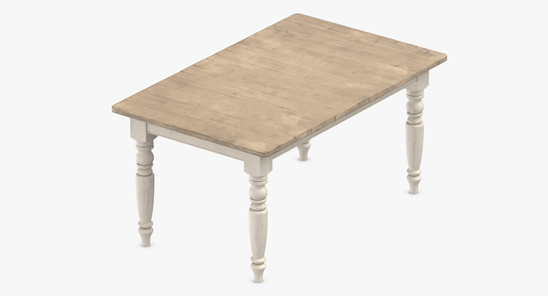 Traditional Dining Table Model - TurboSquid 1253548