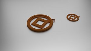 pendant ingwaz 3D model