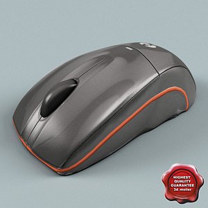 3d obj computer mouse