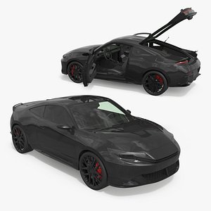 Next Generation Sports Coupe 2026 Rigged for Maya