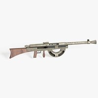 Chauchat 1915 Machine Gun