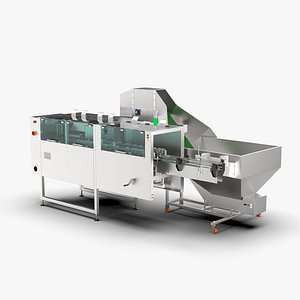 3D model Fully Automatic Bottle Unscrambler Machine