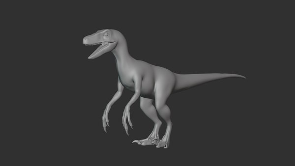 modelo 3d Austroraptor Basemesh Low Poly - TurboSquid 1991954