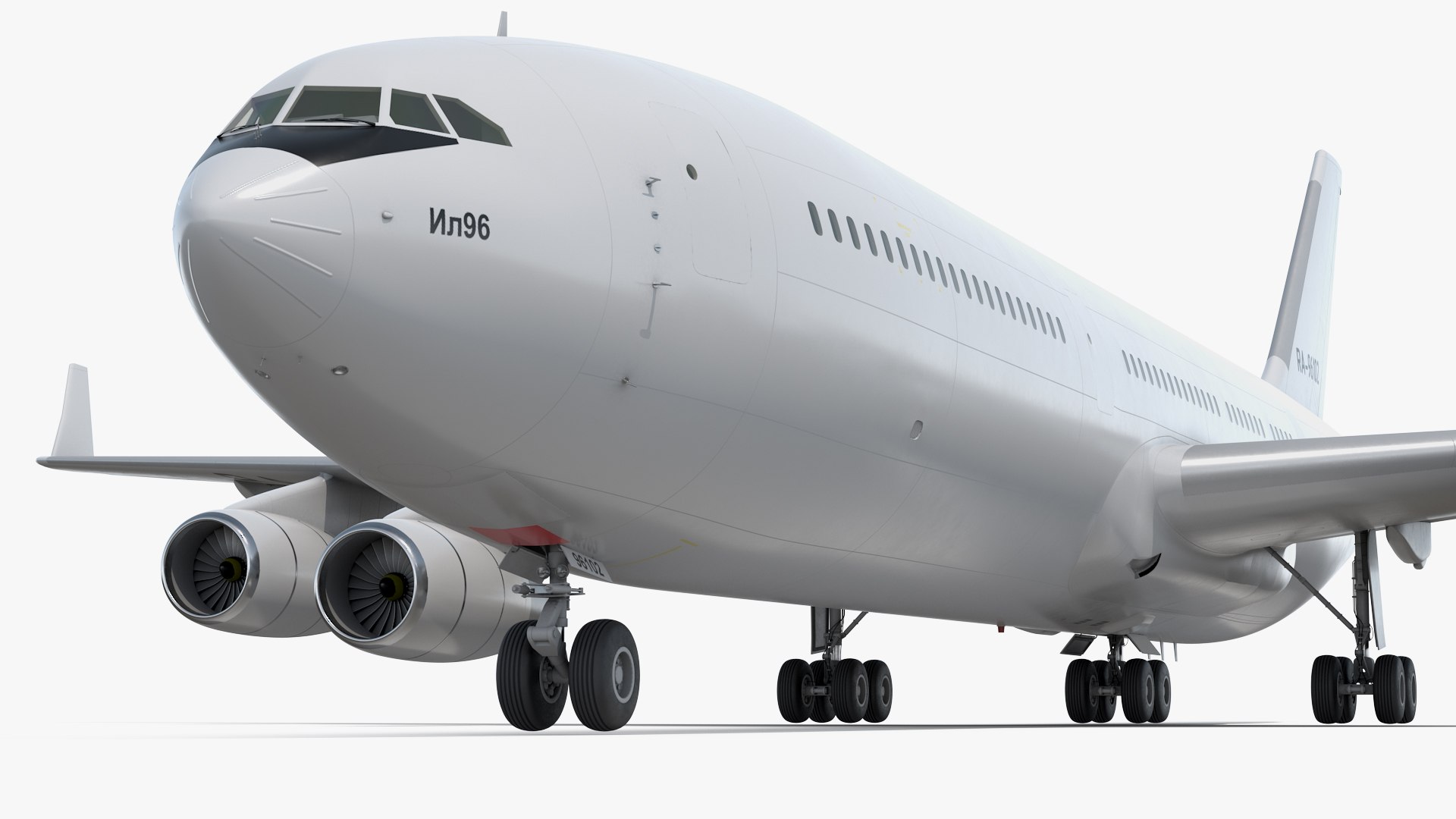 3D Ilyushin IL-96-400 Rigged - TurboSquid 1978331
