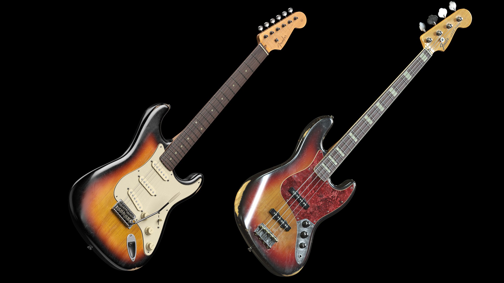 4 Vintage Musical Instruments 3D model https://p.turbosquid.com/ts-thumb/xH/0M9eT5/AM/2fenders1b/jpg/1769595932/1920x1080/fit_q87/1c3a22a88eec62f0f5930233828c1cb90971679e/2fenders1b.jpg