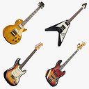 4 Vintage-Musikinstrumente