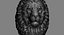 Lion Head Statue Serious