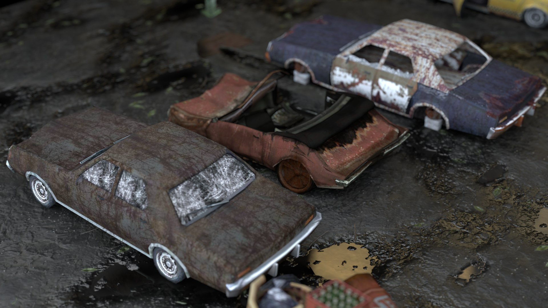Old Rusty Abandoned car pack 3D model https://p.turbosquid.com/ts-thumb/xH/1KCPtv/Bt/96/png/1644415004/1920x1080/fit_q87/033d2ec6fd939144f21e6d65b333342094c0ba7f/96.jpg