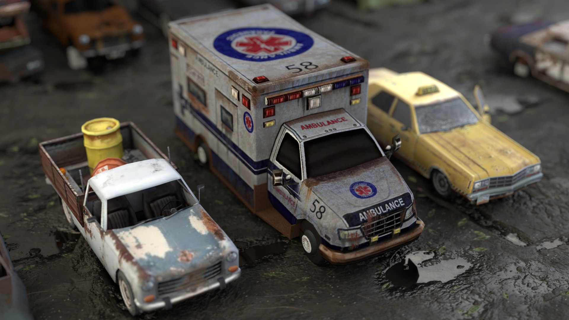 Old Rusty Abandoned car pack 3D model https://p.turbosquid.com/ts-thumb/xH/1KCPtv/Ws/85/png/1644414997/1920x1080/fit_q87/34024cf045d777d42a6534cff1715bca9429acd4/85.jpg