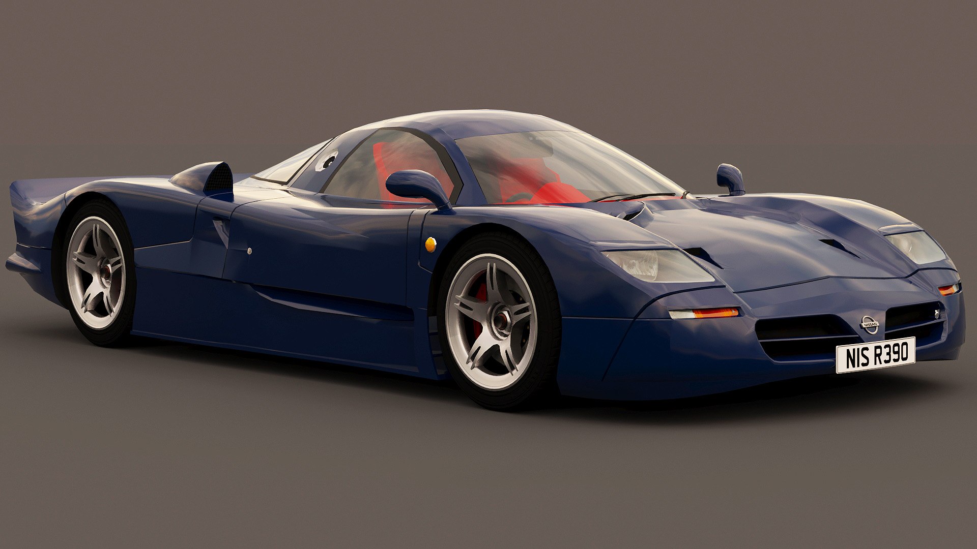 3D Nissan Skyline R390 Gt1 LM Road Car 1998 Model - TurboSquid 2217164