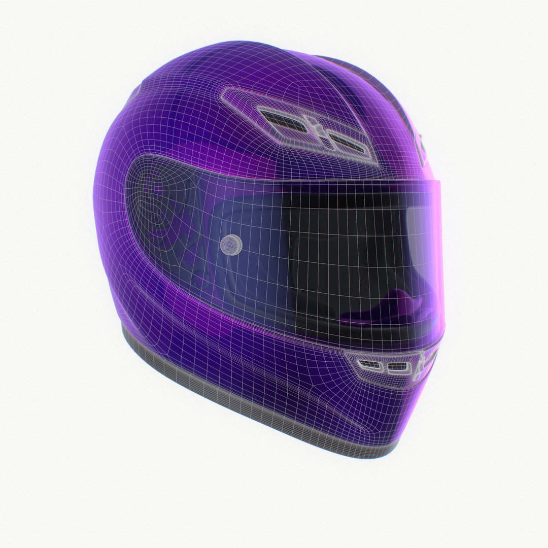 Motorcycle helmet 3D model - TurboSquid 1550438