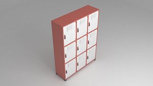 designed metal storage cabinet model