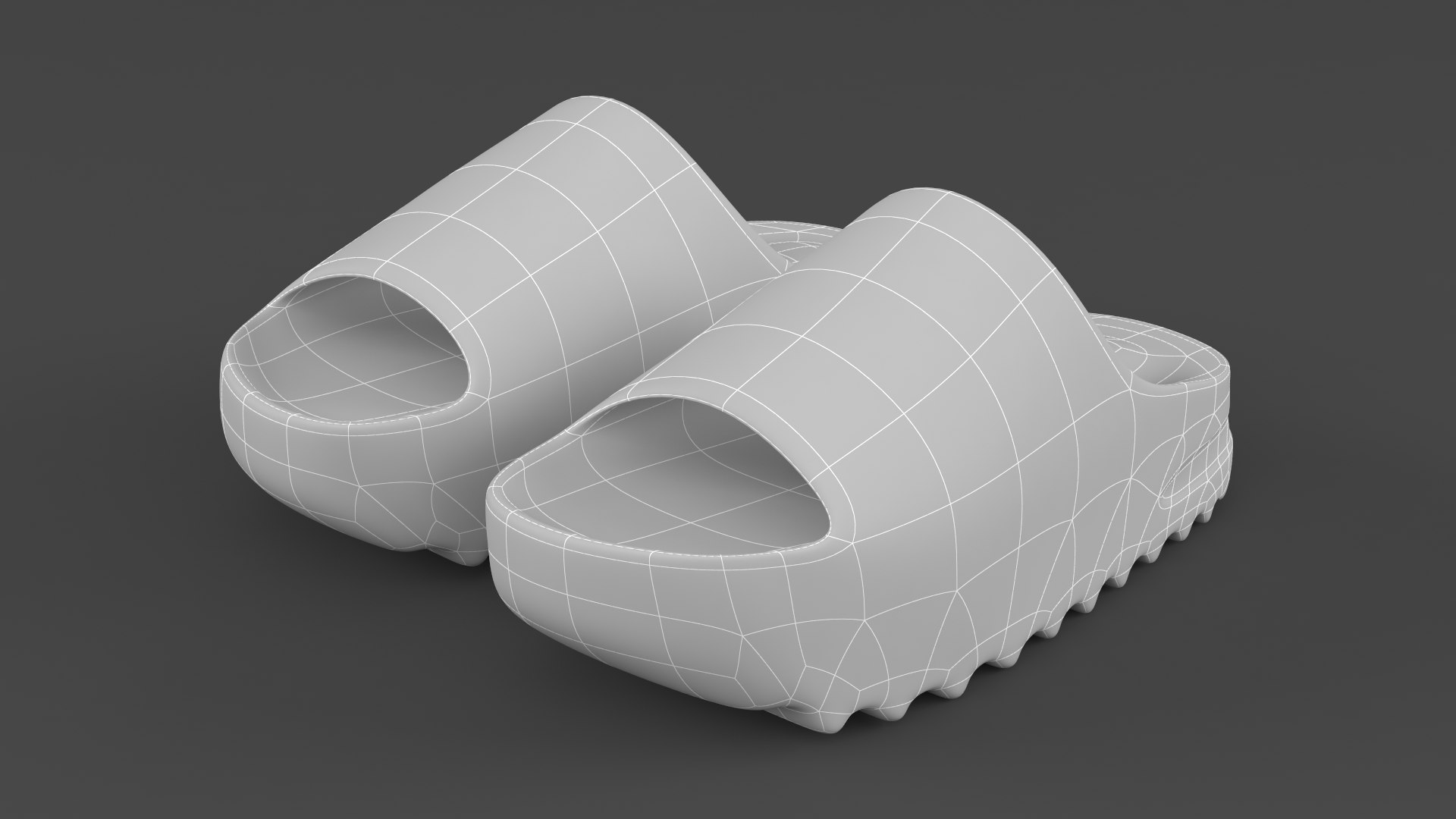 3D Slide Sandal - TurboSquid 1925440
