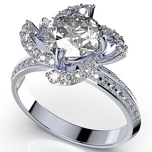 3D engagement-ring