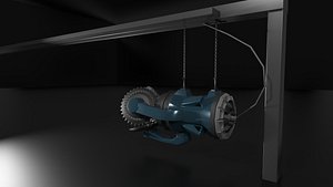 SF Saw Machine 3D model