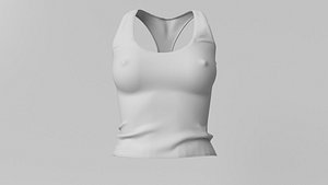 sports vest 3D model