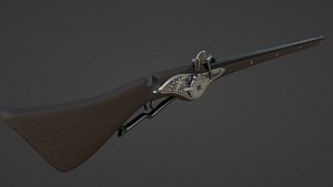 1550 Wheel Lock Long Rifle