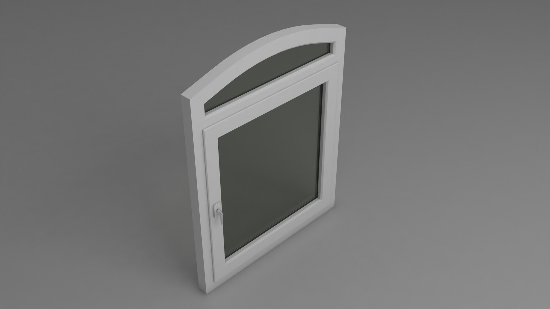 Pvc Window Single Model - TurboSquid 1422022