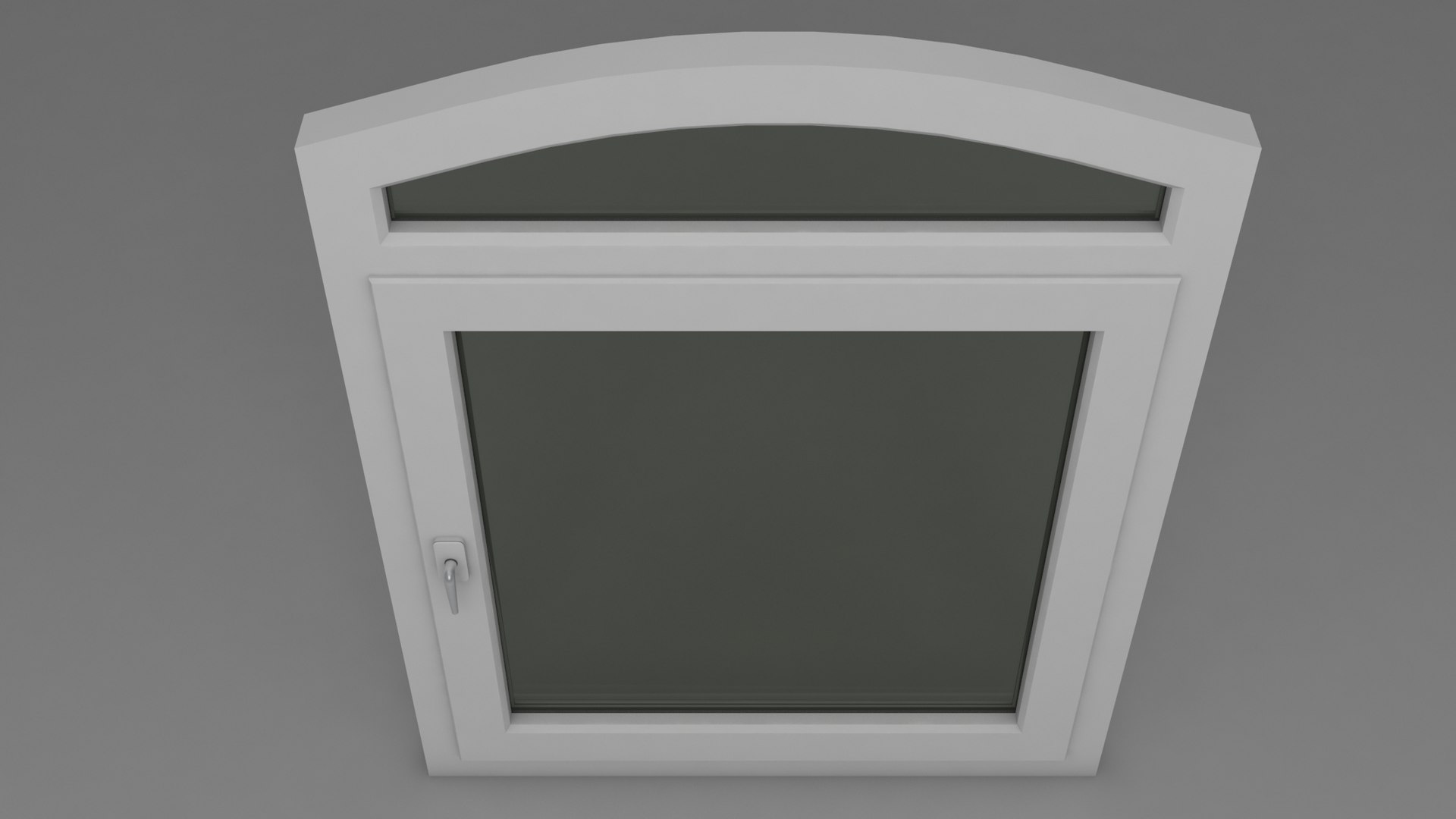 Pvc Window Single Model - TurboSquid 1422022