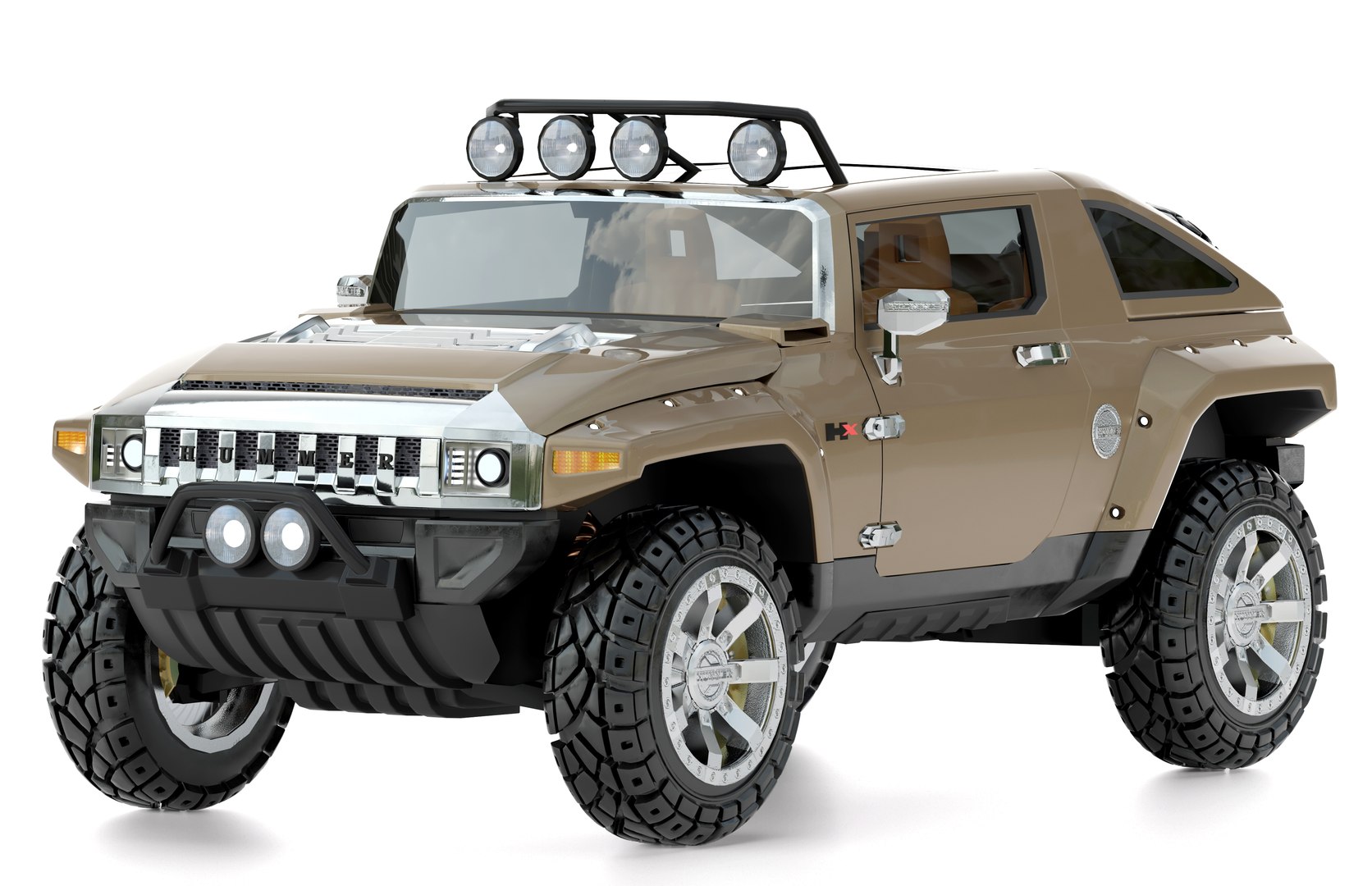 Hummer HX 3D - TurboSquid 2460171