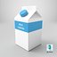 3D model Milk Carton Small