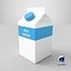 3D model Milk Carton Small