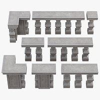 Stone Balustrade Kit
