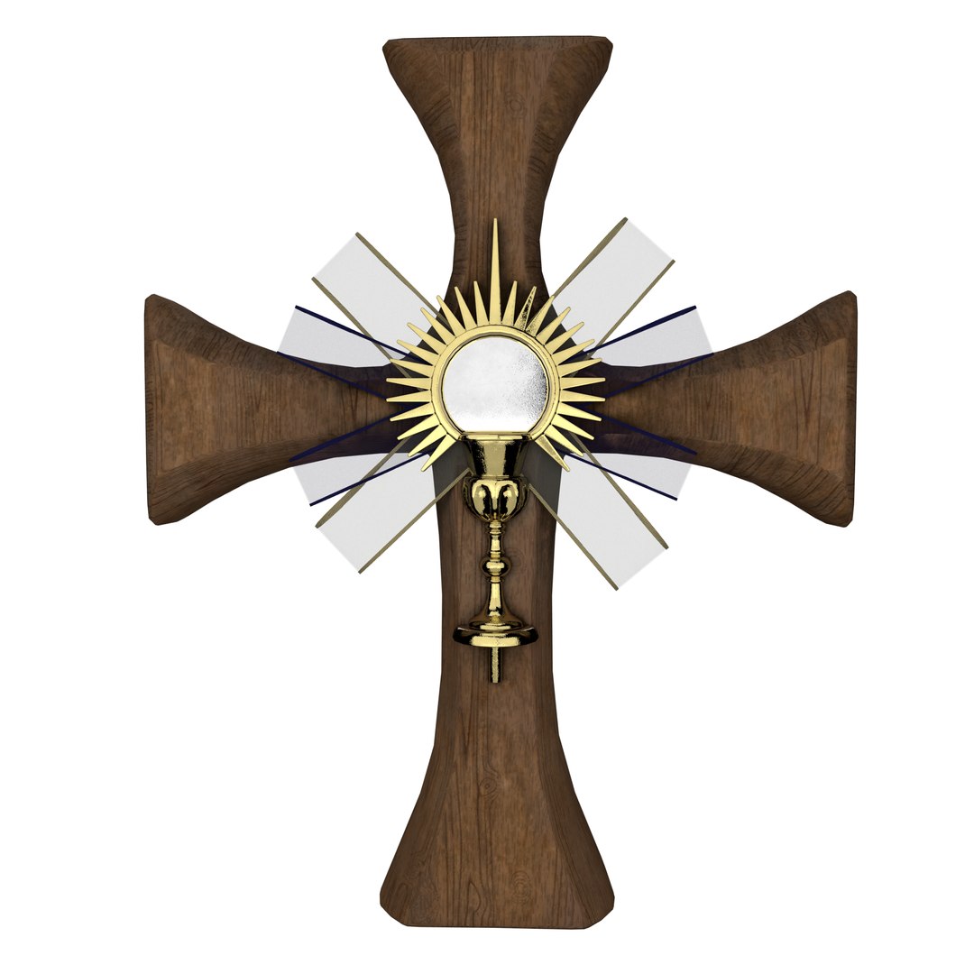 Cross Wooden Model - TurboSquid 2144388