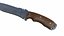 Old Vintage Combat Knife Low-poly PBR