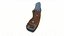 Old Vintage Combat Knife Low-poly PBR