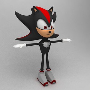 Shadow Hedgehog LowPoly