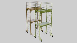 3D scaffold 1a model