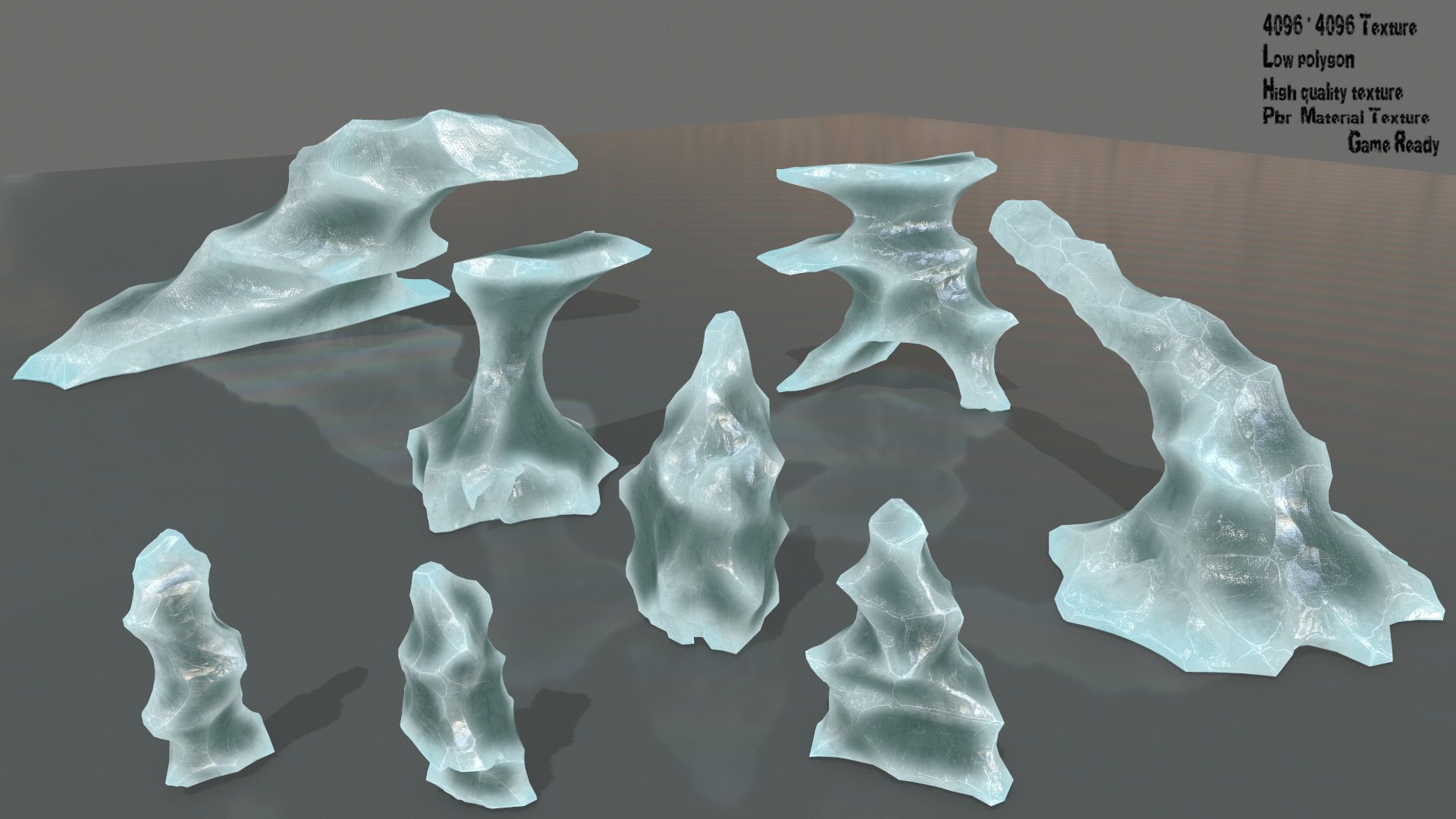 3D Ice 1 Model - TurboSquid 1400085
