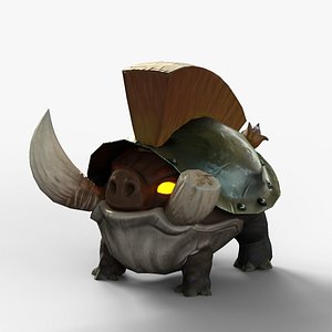 3D Little Wild Boar