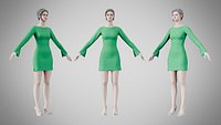 Dress 51 Shamrock Green