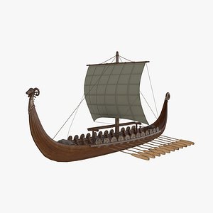 Viking Drakkar Ship