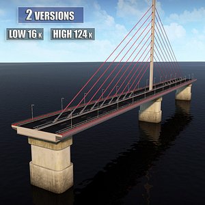 3ds suspended bridge