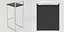 bar stool 2 3d 3ds