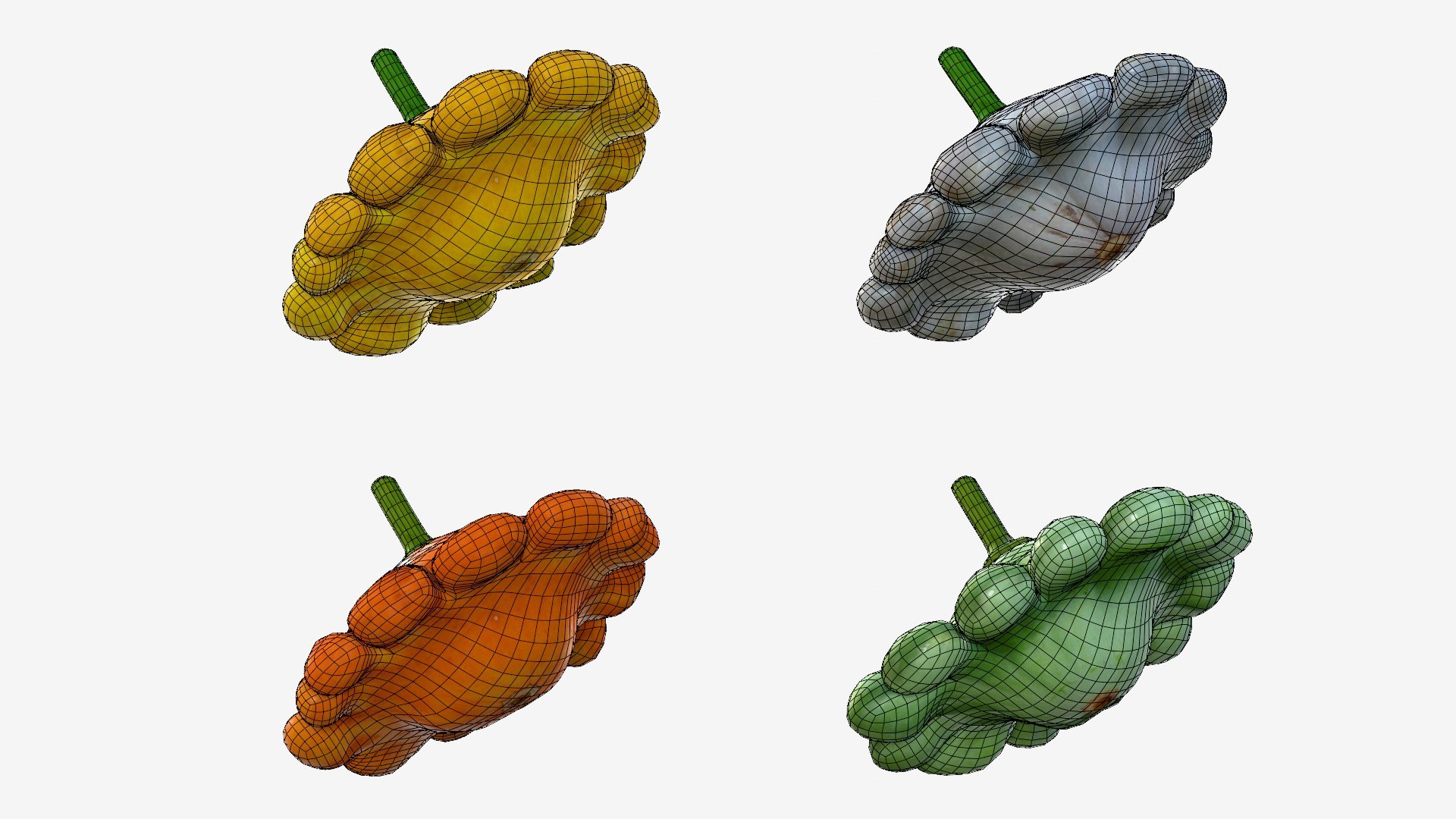 Scallop squash 3D https://p.turbosquid.com/ts-thumb/xH/uT1jma/0e/wire8/jpg/1726712572/1920x1080/fit_q87/052bed28e9586d7d2af30e0618d7f3b3107bc866/wire8.jpg