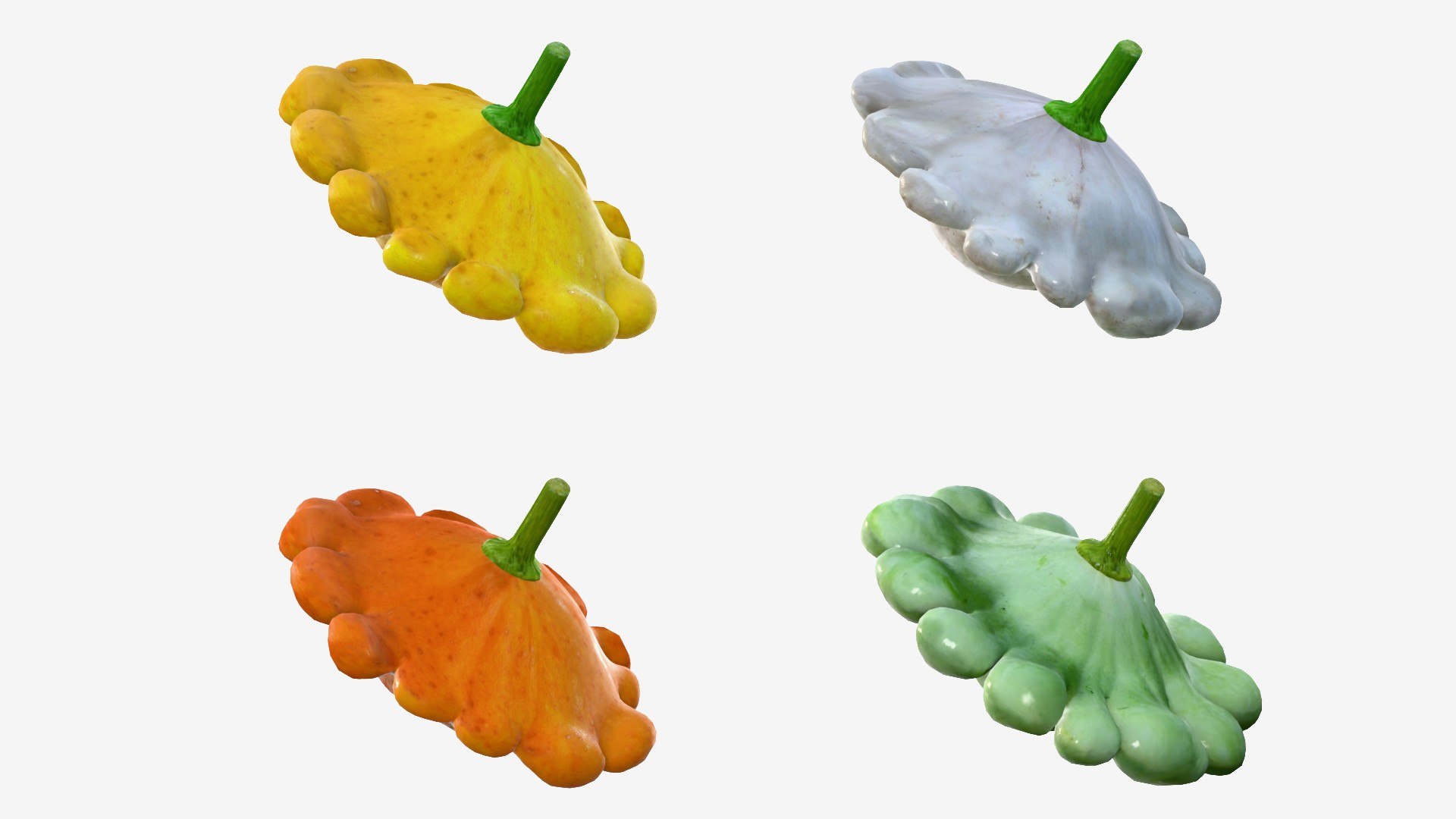 Scallop squash 3D https://p.turbosquid.com/ts-thumb/xH/uT1jma/1m/img18/jpg/1726712565/1920x1080/fit_q87/ee35c75e8e439045717556159c85ee434f3152ed/img18.jpg