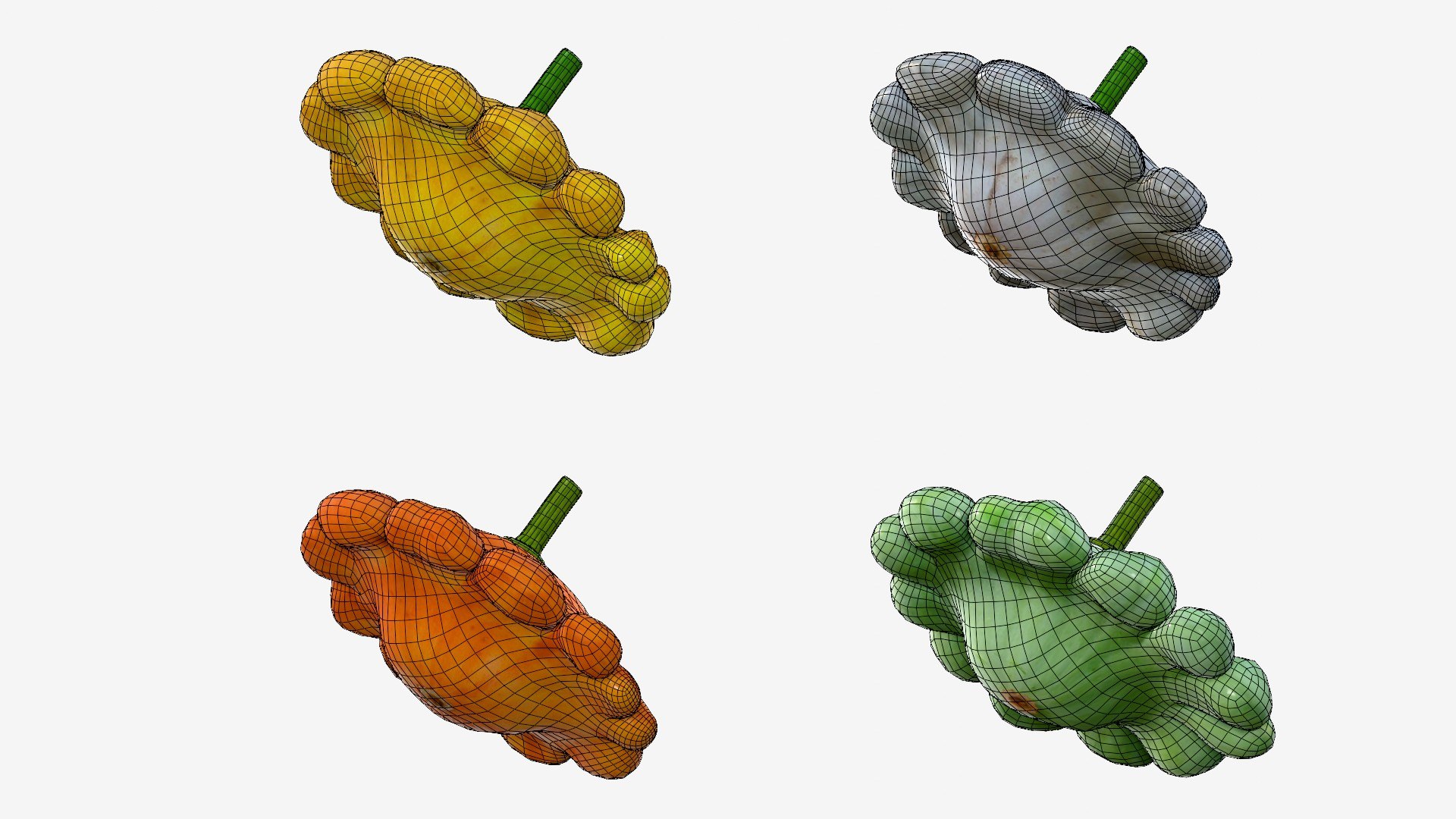 Scallop squash 3D https://p.turbosquid.com/ts-thumb/xH/uT1jma/W2/wire14/jpg/1726712575/1920x1080/fit_q87/a39f1d00e03c90e5389f59b9adb9640a864e4d70/wire14.jpg