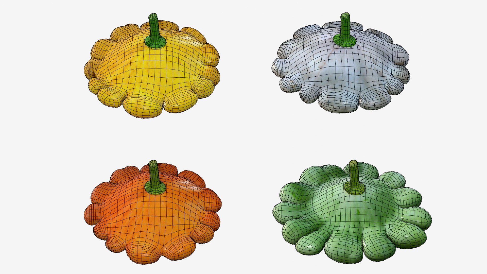 Scallop squash 3D https://p.turbosquid.com/ts-thumb/xH/uT1jma/wy/wire1/jpg/1726712569/1920x1080/fit_q87/10f81a8bc4230a9f79d1eab4909acd1d9dd07e2c/wire1.jpg