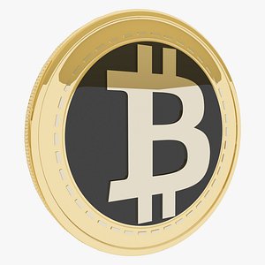 Bitcoin Cryptocurrency Gold Coin