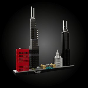 3D chicagos lego
