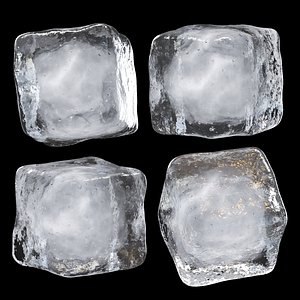 Ice cubes model