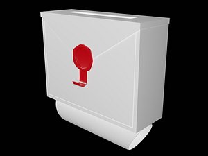 mailbox box envelope model