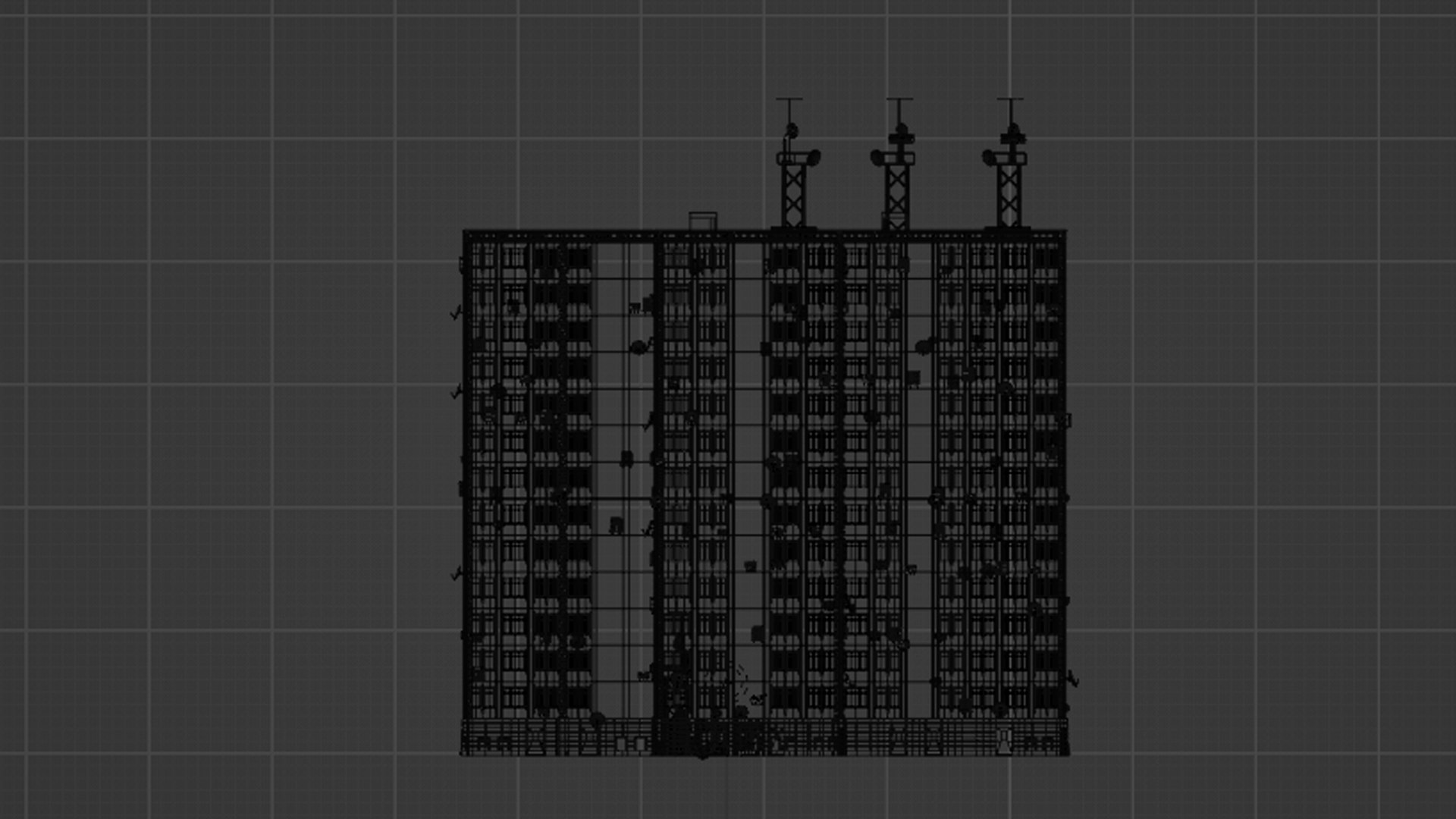 3D Basic Building Model - TurboSquid 2310644