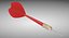 3D dart model
