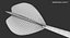 3D dart model