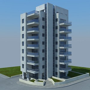 buildings 6 3d max
